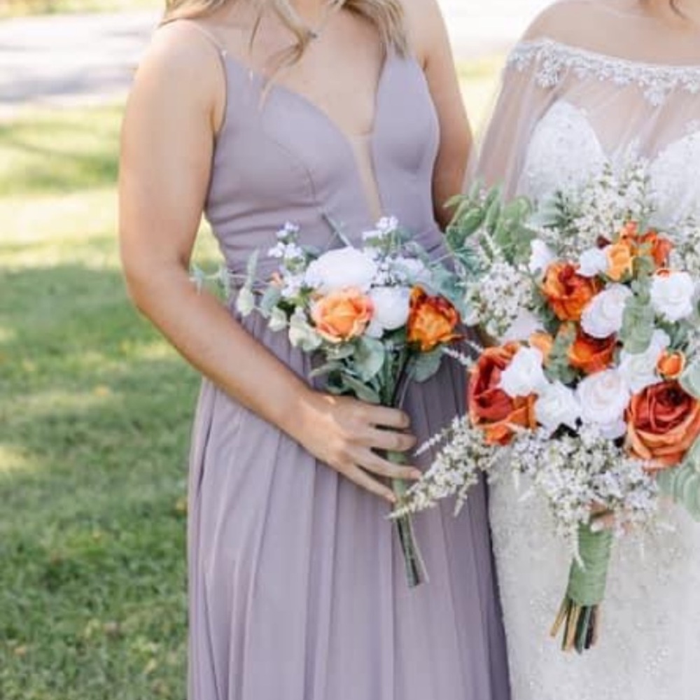 Hazelnut Azazie Bridesmaid Dress